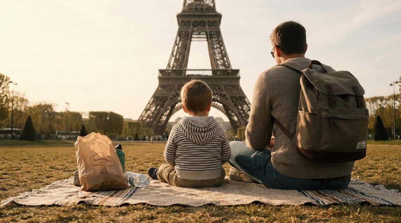 A family in Paris